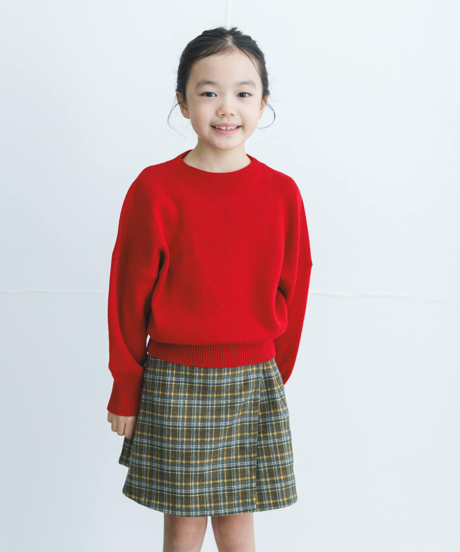 URBAN RESEARCH DOORS「『親子リンク』ボトルネックKNITプルオーバー(KIDS)」|ニット・セーター|