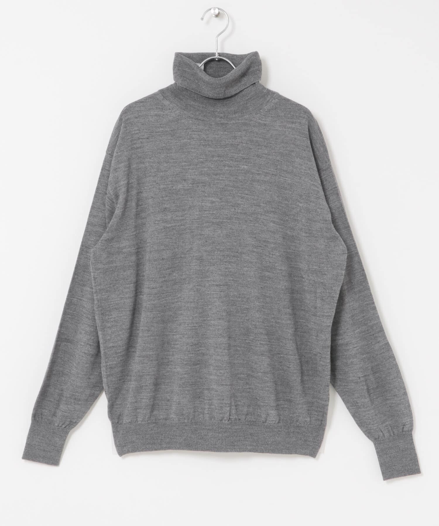 URBAN RESEARCH ROSSO「イタリア糸メリノウールタートルネックニット」|ニット・セーター|