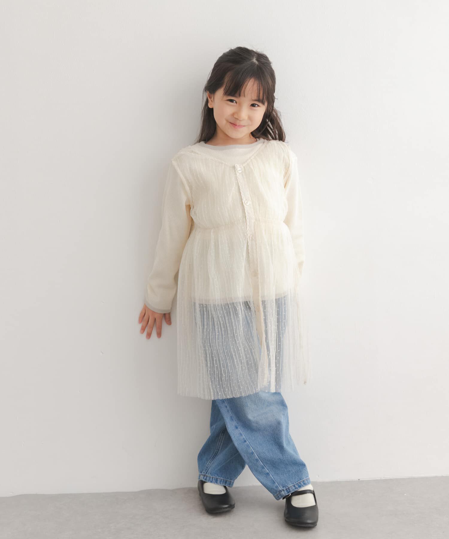 URBAN RESEARCH DOORS「『150サイズあり』チュールチュニック２WAYベスト(KIDS)」|その他|