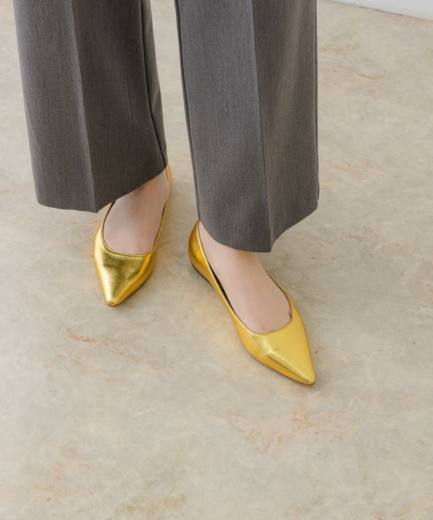 RODE SKO「『MADE IN JAPAN』ポインテッドフラットパンプス」|パンプス|