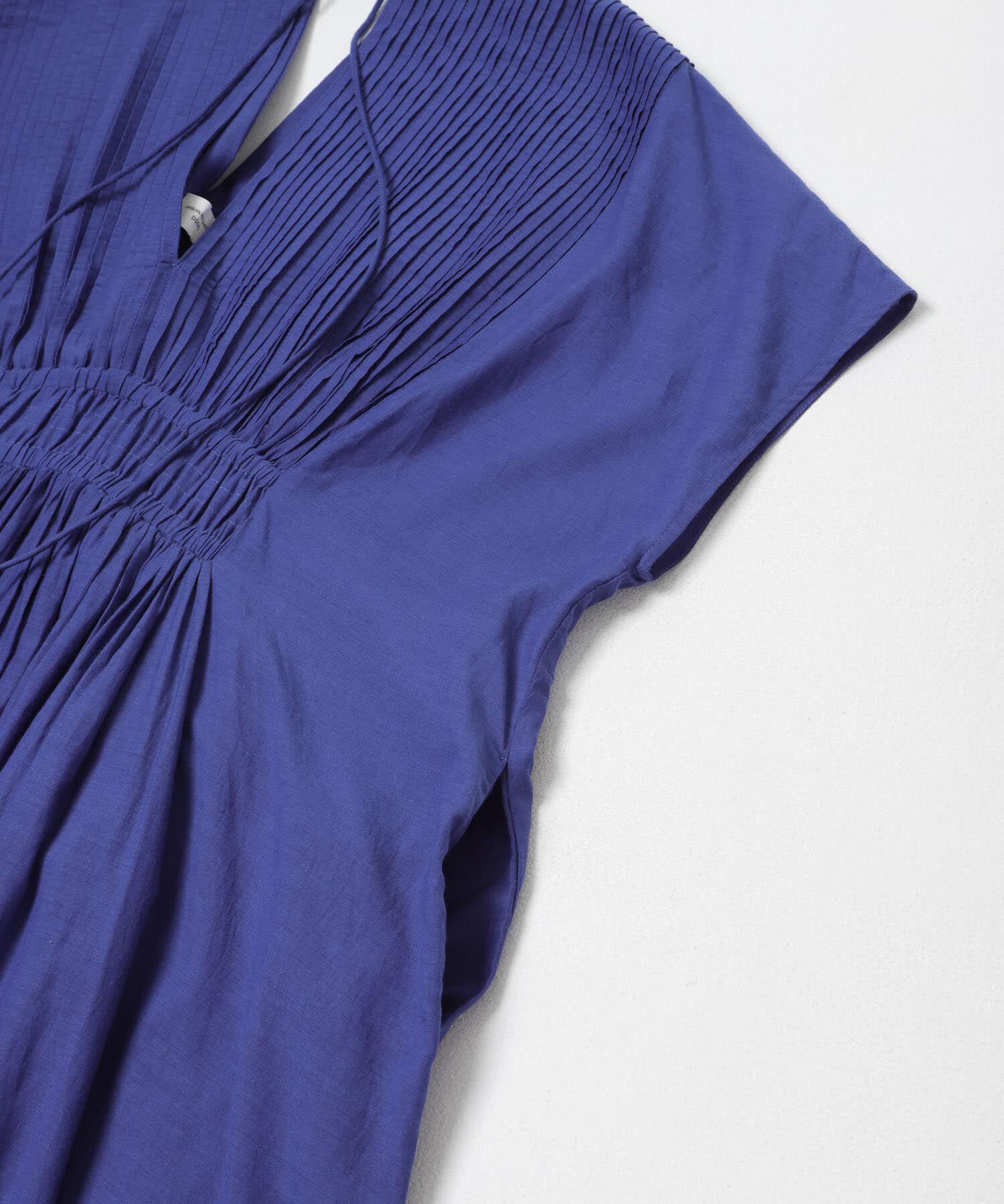 URBAN RESEARCH DOORS「ピンタックギャザーワンピース」|ワンピース|