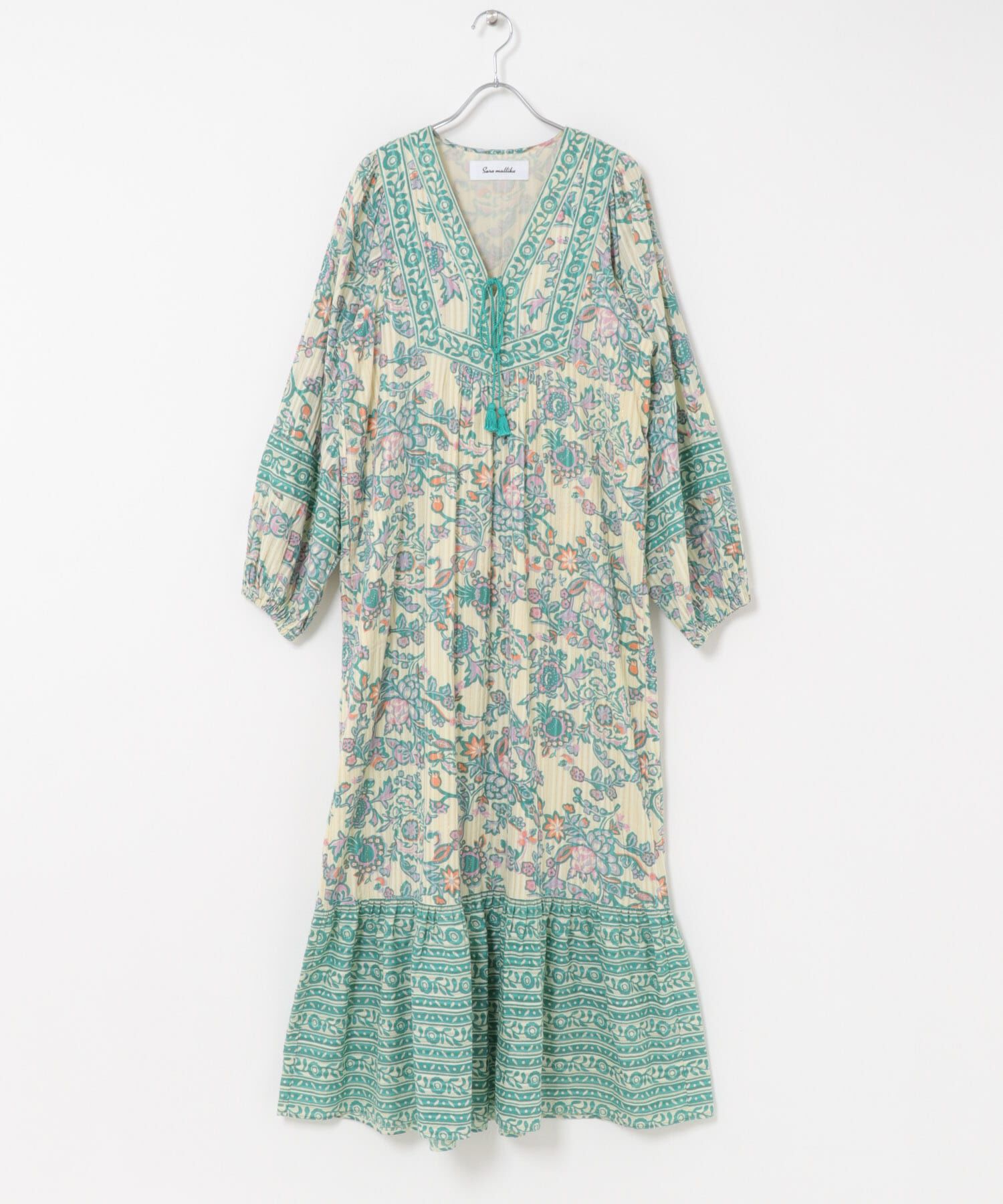 URBAN RESEARCH ROSSO「sara mallika　PAISLEY FLOWER PRINT DRESS」|ワンピース|