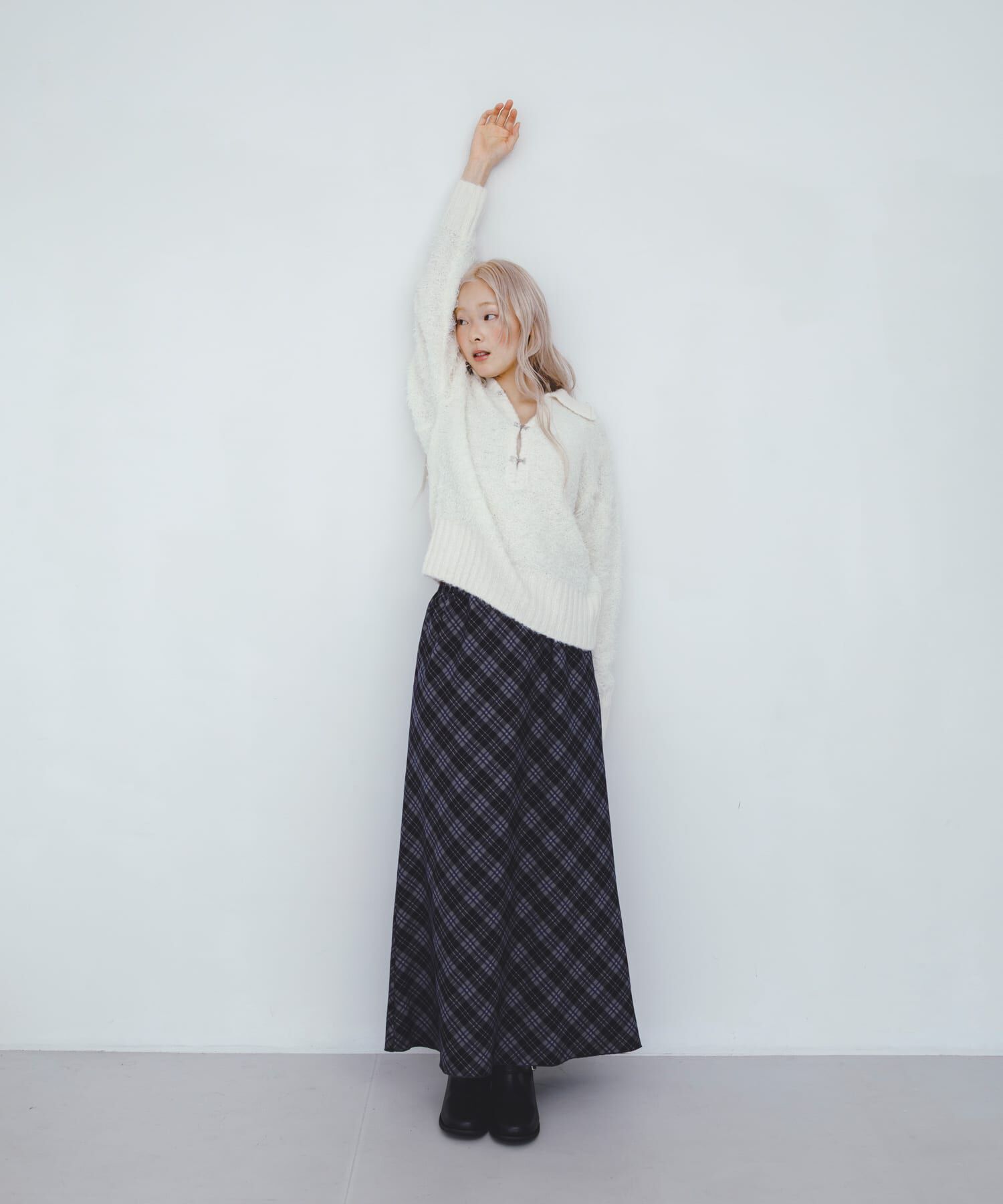  「フロントホックベアーニット」|ニット・セーター|