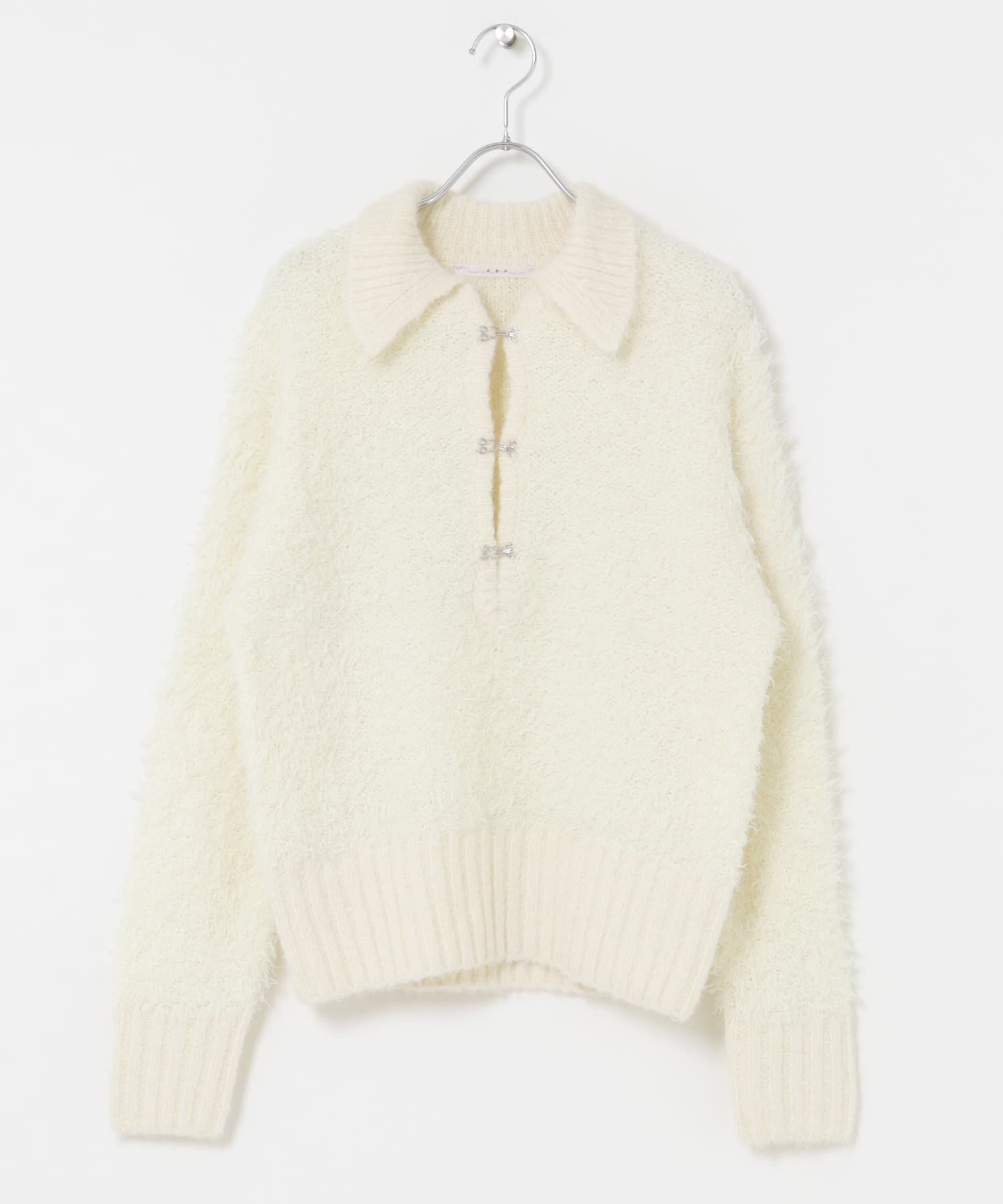  「フロントホックベアーニット」|ニット・セーター|