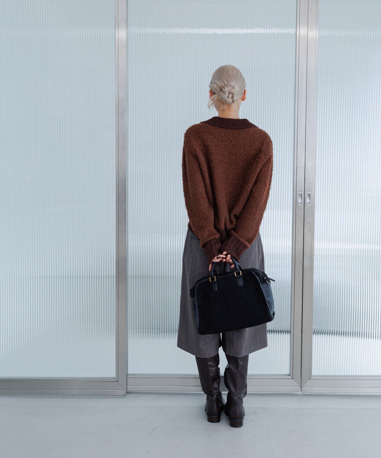  「フロントホックベアーニット」|ニット・セーター|