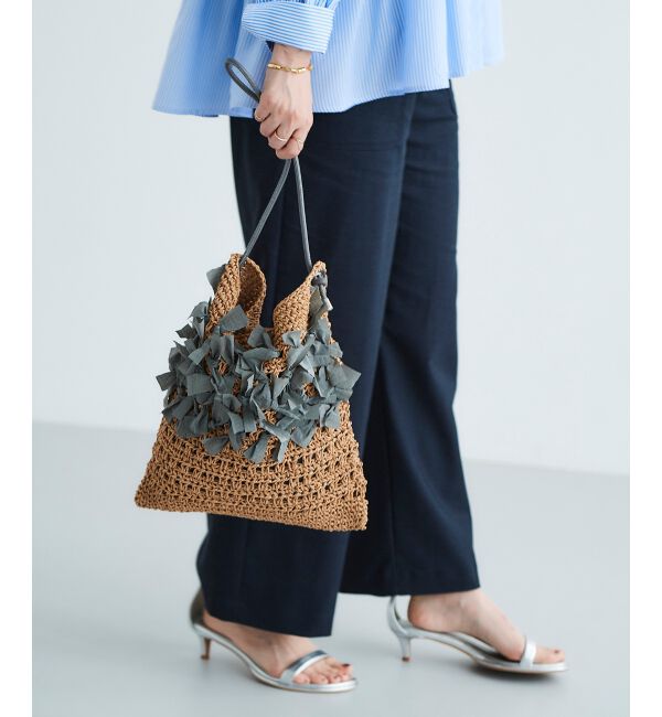 le.coeur blanc「ペーパーリボンショルダー」|ショルダー・メッセンジャー|