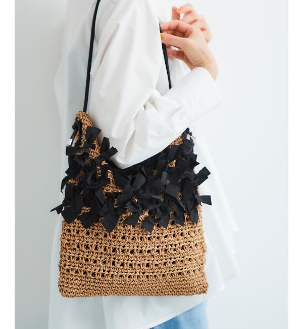 le.coeur blanc「ペーパーリボンショルダー」|ショルダー・メッセンジャー|