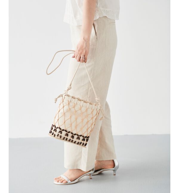 le.coeur blanc「BAGMATI レザー&times;コードショルダー」|ショルダー・メッセンジャー|