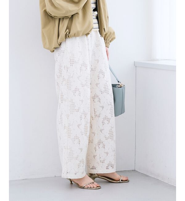 「レースイージーワイドパンツ」|その他|