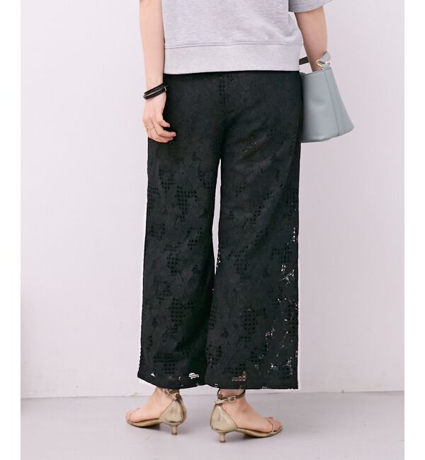  「レースイージーワイドパンツ」|その他|