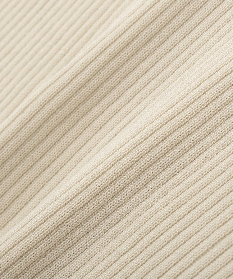 earth music&ecology「ラインカラーポロニット」|ニット・セーター|