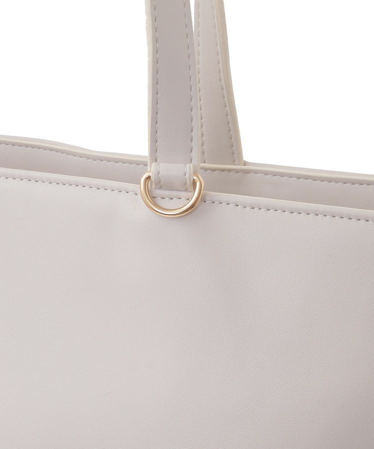 Maison de FLEUR「リボンキルティングキャリーオントート」|トートバッグ|