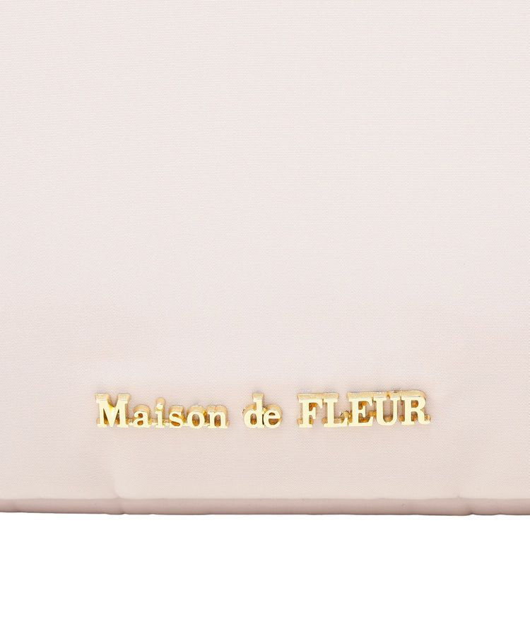 Maison de FLEUR「撥水加工フリルハンドルトートバッグ」|トートバッグ|