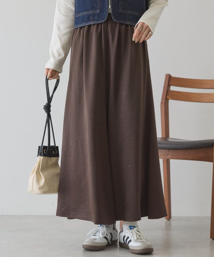 AMERICAN HOLIC「【イージーケア】サテンマーメードスカート」|スカート|