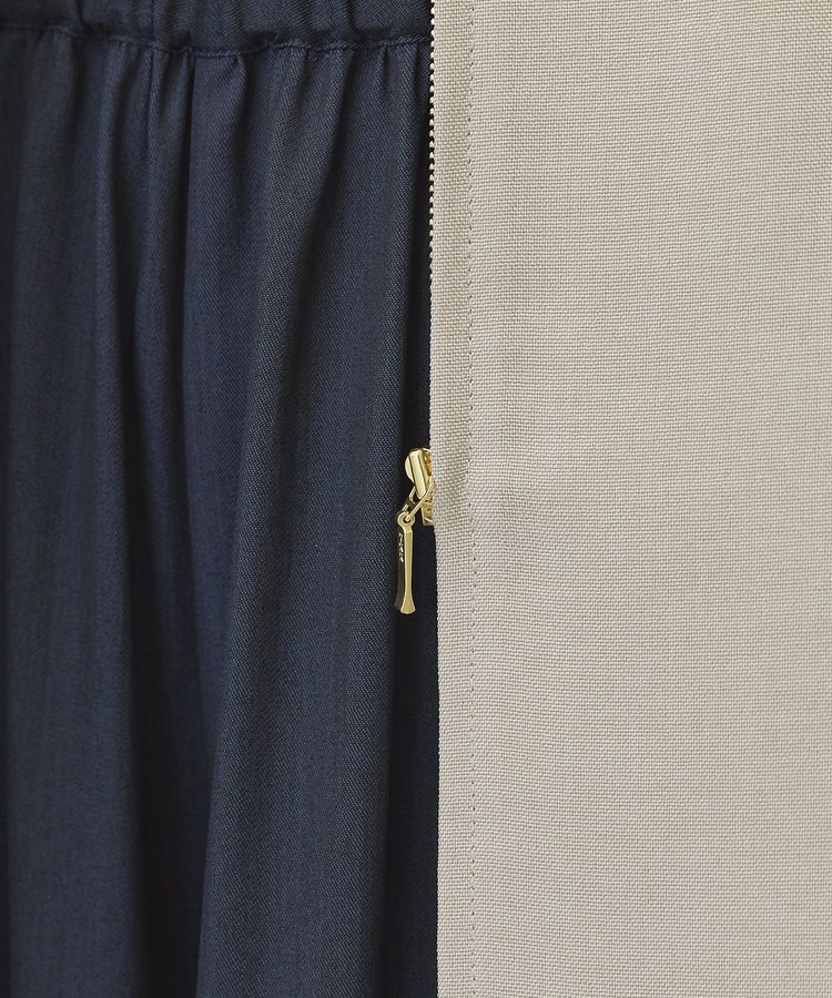 AMERICAN HOLIC「【接触冷感・イージーケア】リネンライクペプラムベスト」|ベスト・ジレ|