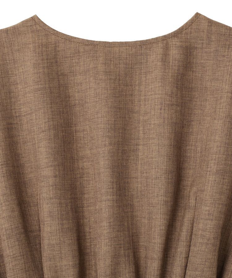 AMERICAN HOLIC「【接触冷感・イージーケア】リネンライクペプラムベスト」|ベスト・ジレ|