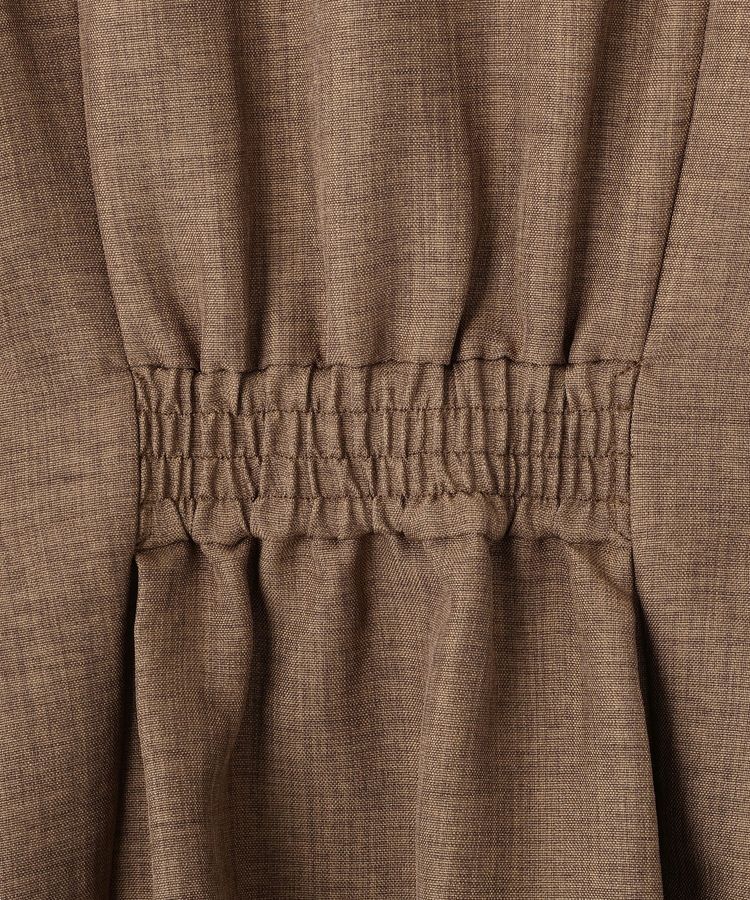 AMERICAN HOLIC「【接触冷感・イージーケア】リネンライクペプラムベスト」|ベスト・ジレ|