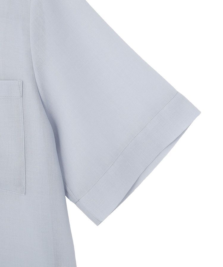 AMERICAN HOLIC「シアーショート丈開襟シャツ」|シャツ・ブラウス|