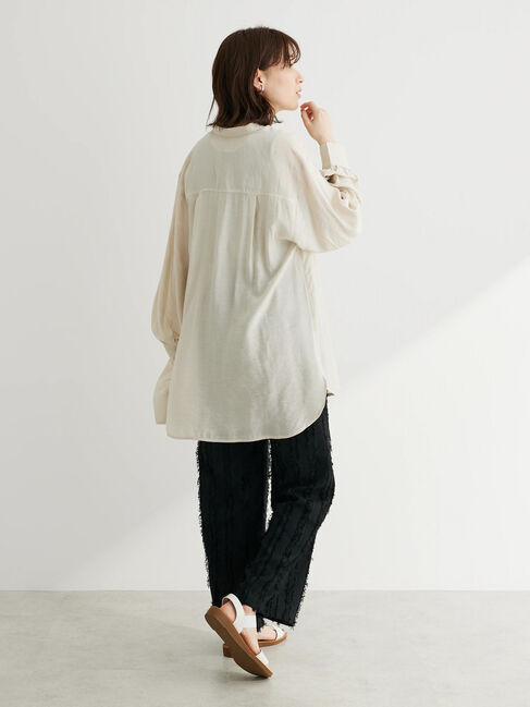  「・SUGAR SPOON フリンジジャカードパンツ」|その他|