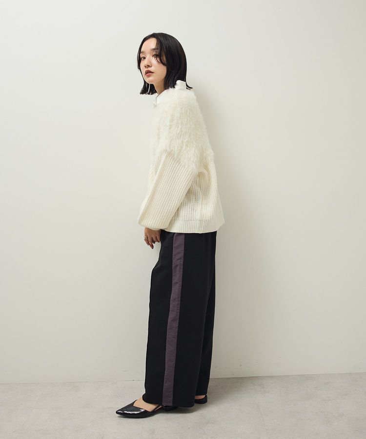 Green Parks「・Petit Fleur シャギーキリカエニット」|ニット・セーター|