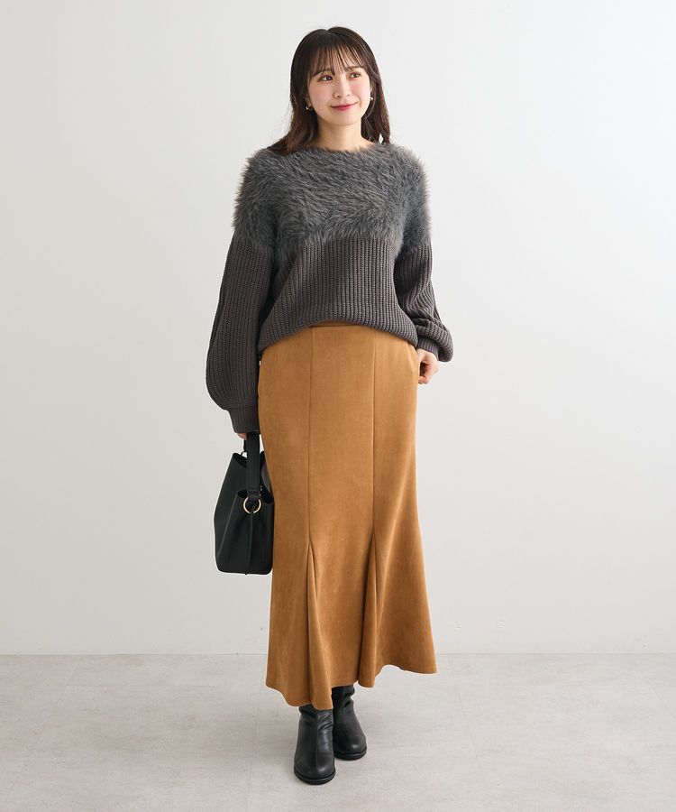 Green Parks「・Petit Fleur シャギーキリカエニット」|ニット・セーター|