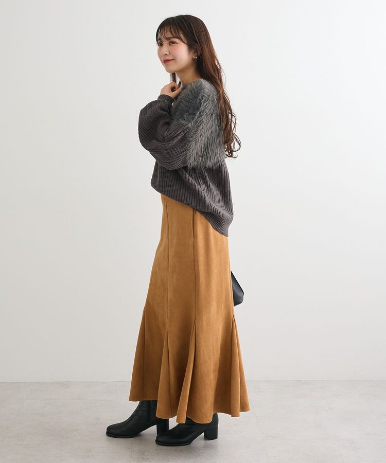 Green Parks「・Petit Fleur シャギーキリカエニット」|ニット・セーター|