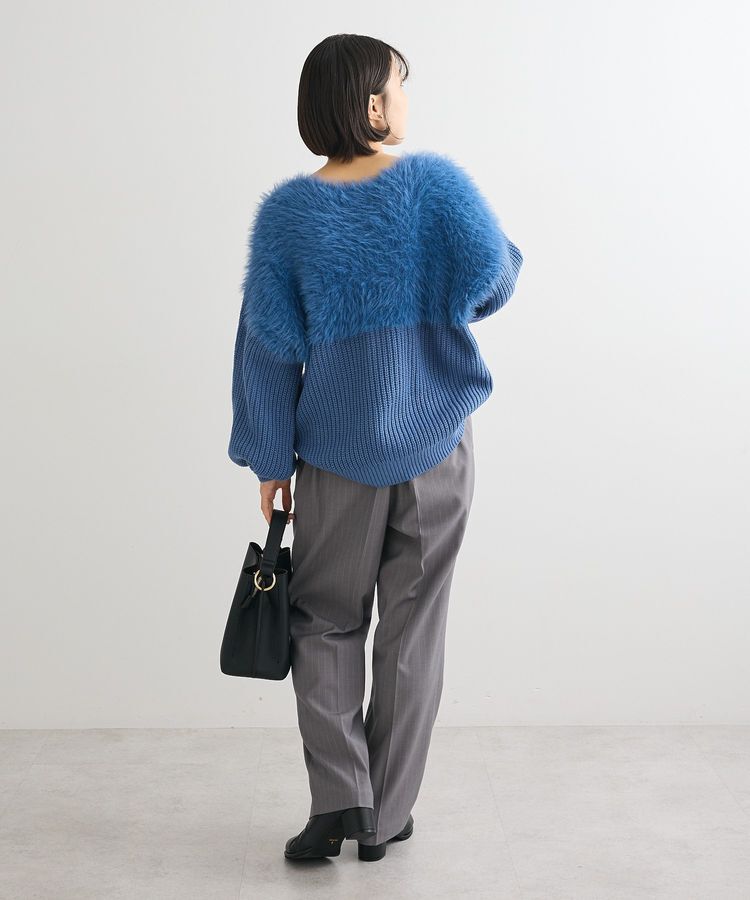 Green Parks「・Petit Fleur シャギーキリカエニット」|ニット・セーター|