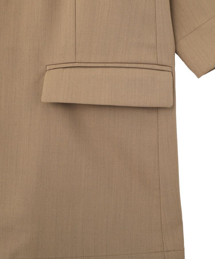 Green Parks「シングル半袖ジャケット」|テーラードジャケット|