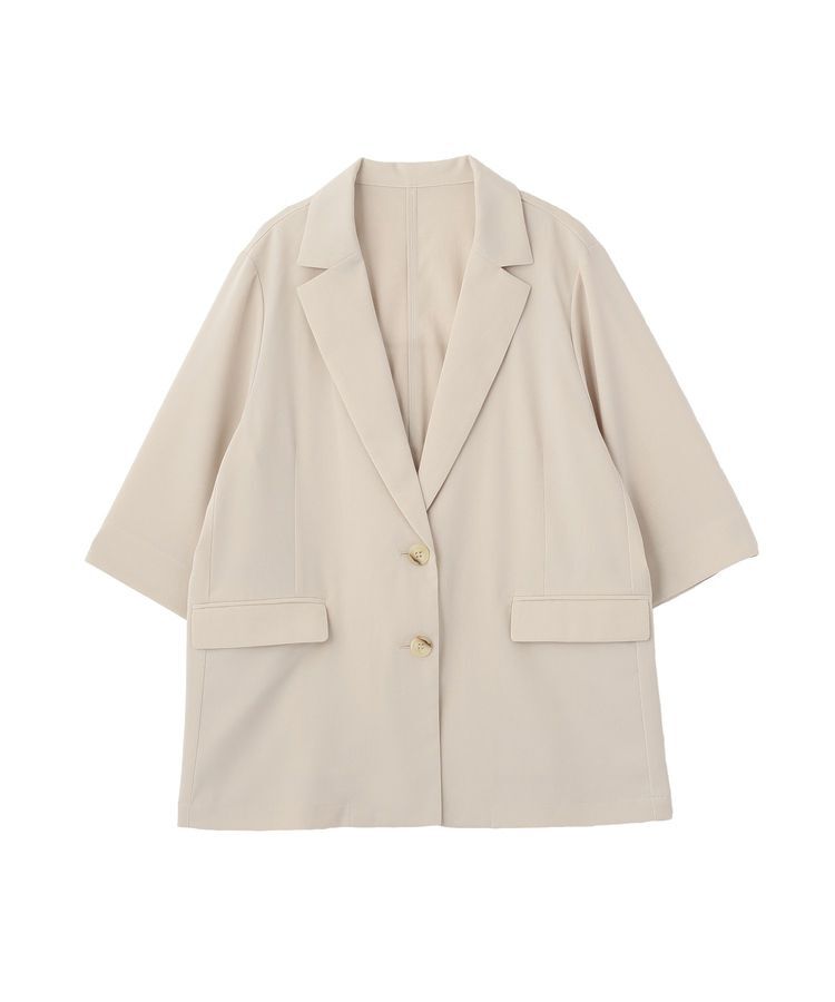 Green Parks「シングル半袖ジャケット」|テーラードジャケット|