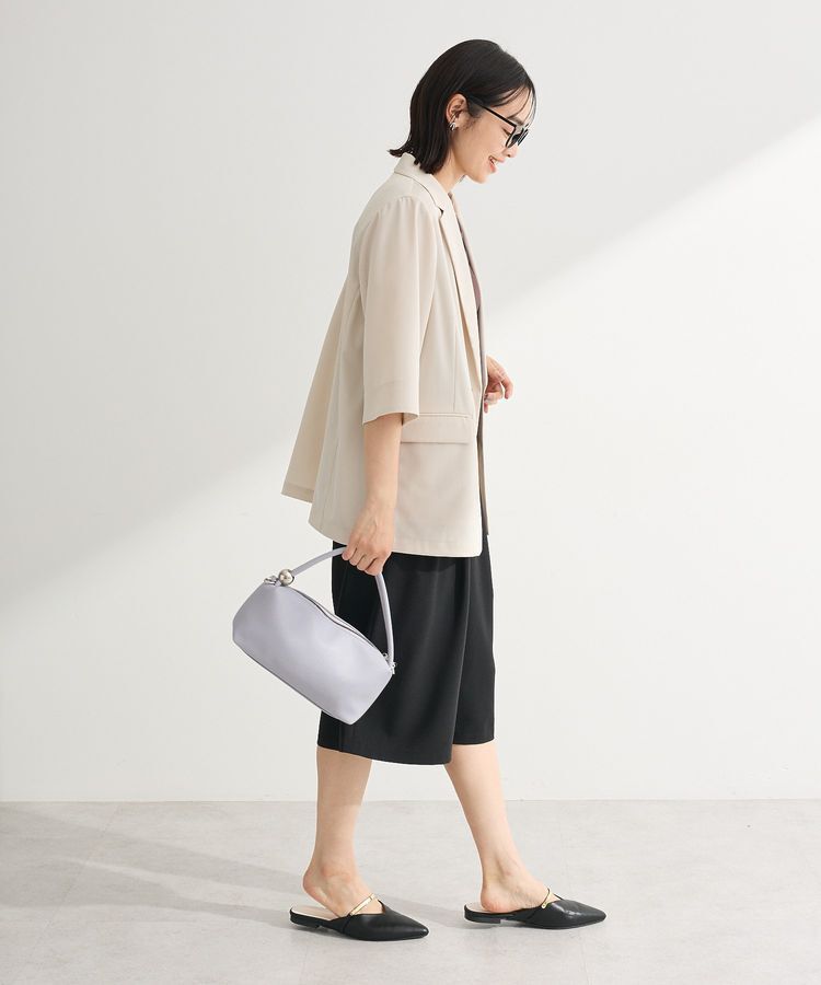 Green Parks「シングル半袖ジャケット」|テーラードジャケット|