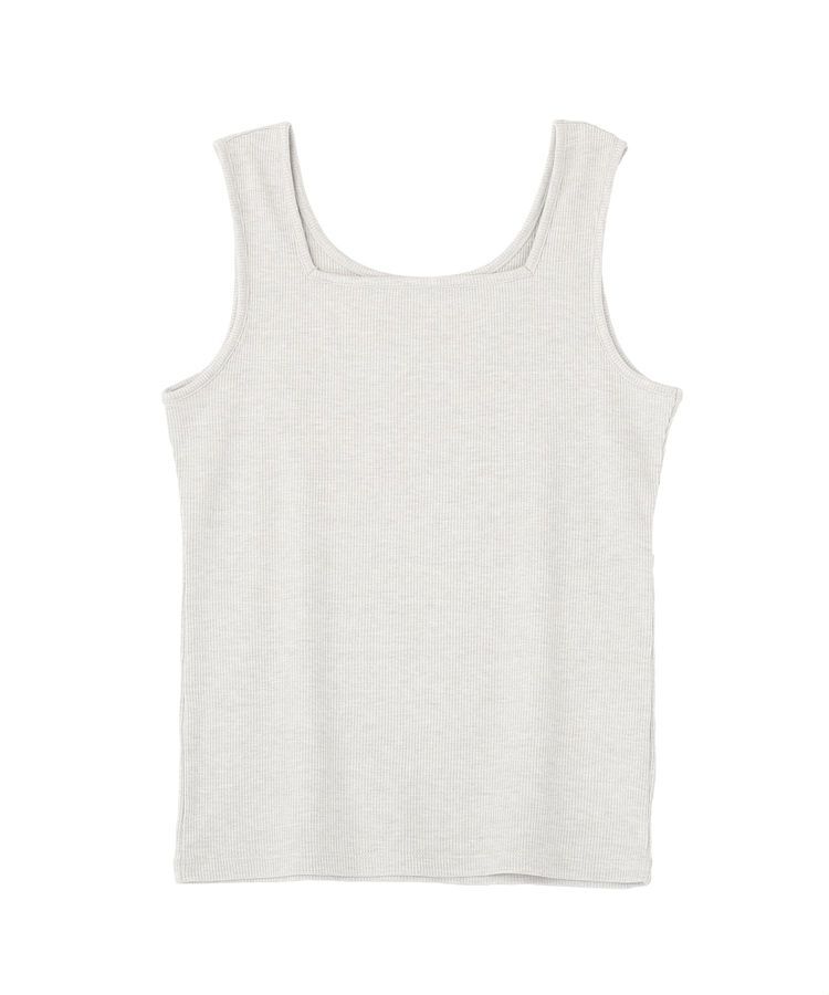 Green Parks「2WAYネックラメタンクトップ」|インナー|Gray