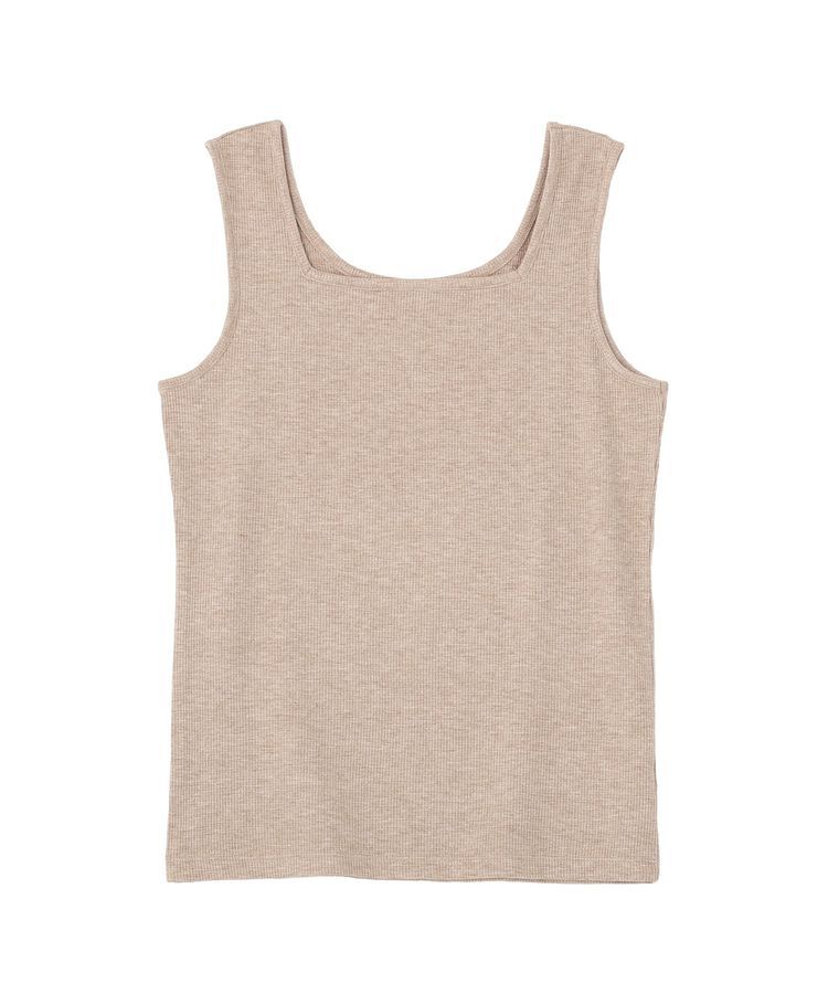 Green Parks「2WAYネックラメタンクトップ」|インナー|Beige