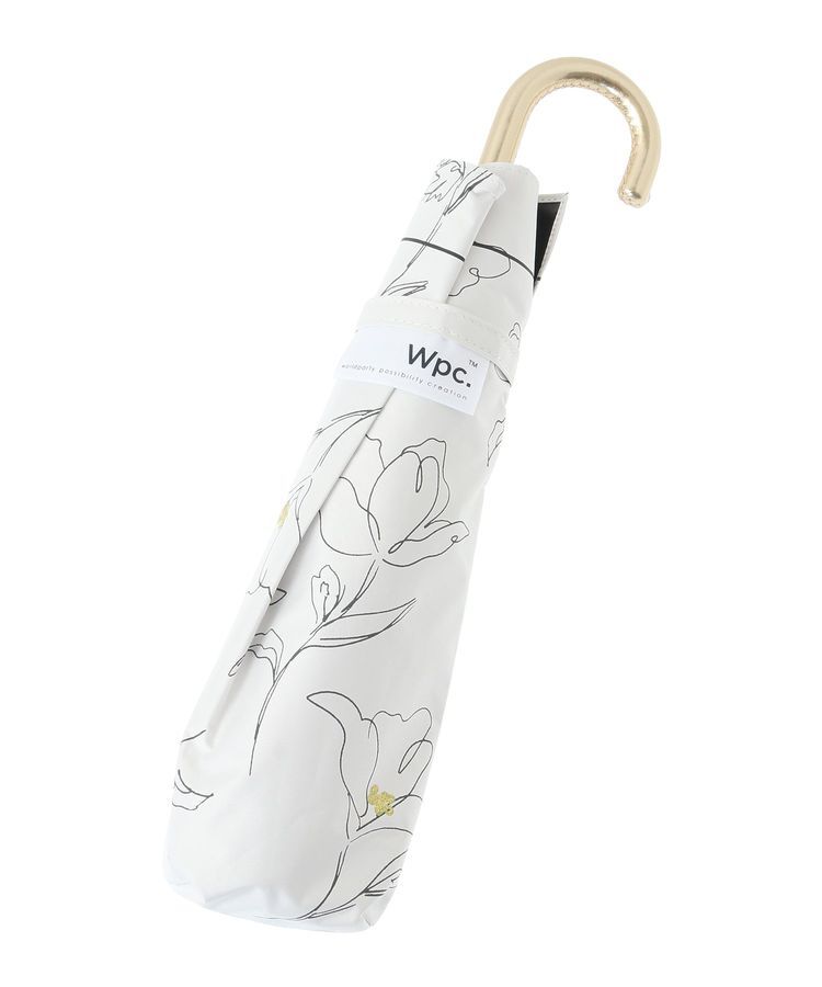 YECCA VECCA「【晴雨兼用】Wpc.遮光フラワードローイングミニ日傘」|傘|