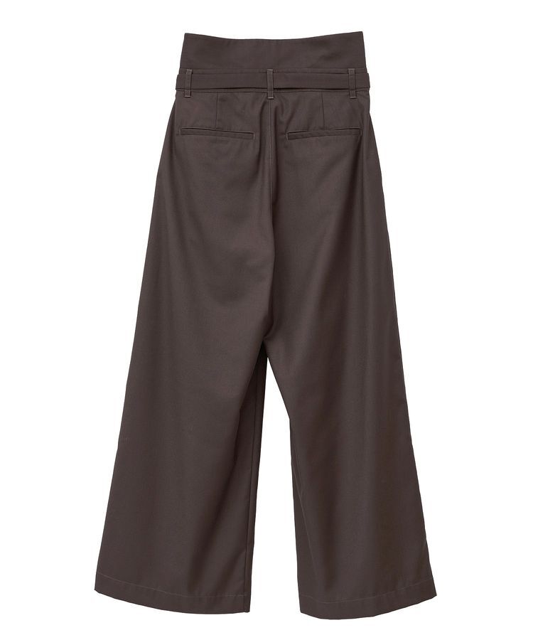 YECCA VECCA「ベルト付き2wayタックワイドパンツ」|その他|