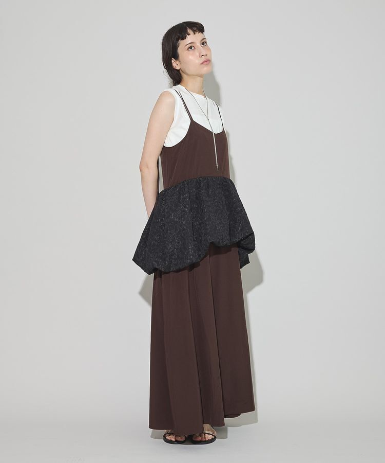 GARAGE OF GOOD CLOTHING「バルーンレイヤードワンピース」|ワンピース|