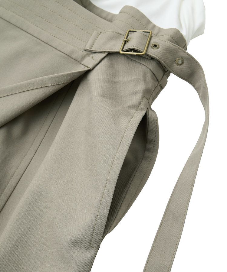 GARAGE OF GOOD CLOTHING「異素材MIX Iラインワンピース」|ワンピース|