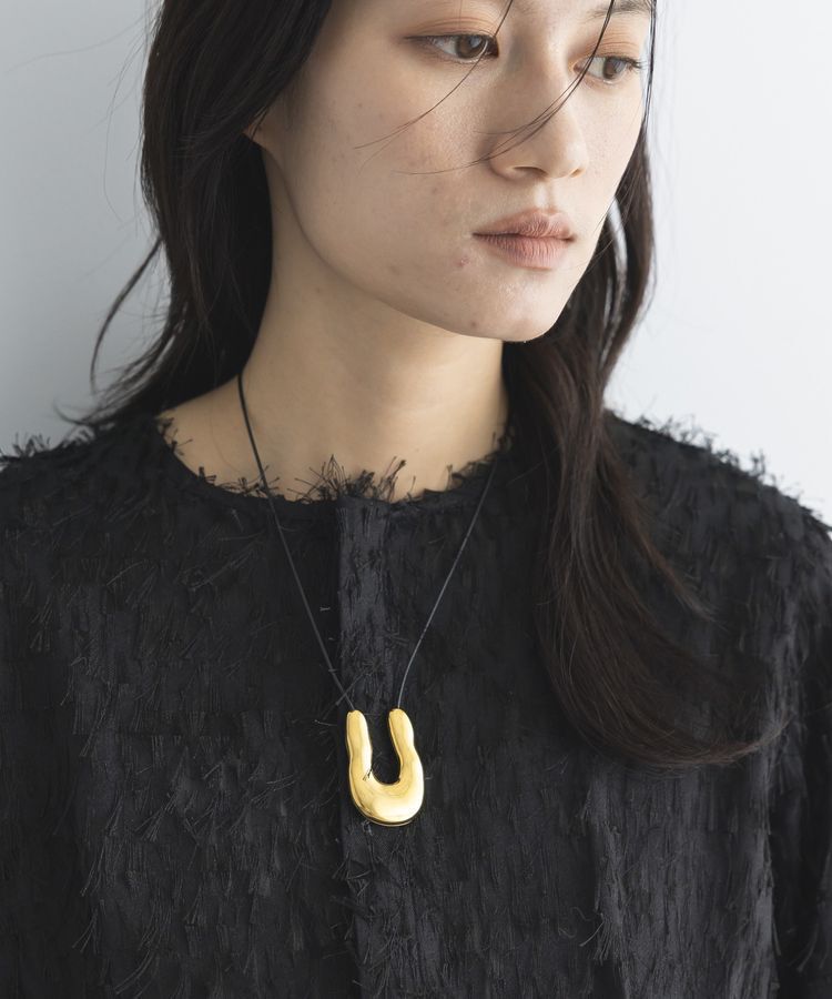 GARAGE OF GOOD CLOTHING「STAINLESSワントップマンテルネックレス」|ネックレス|Gold