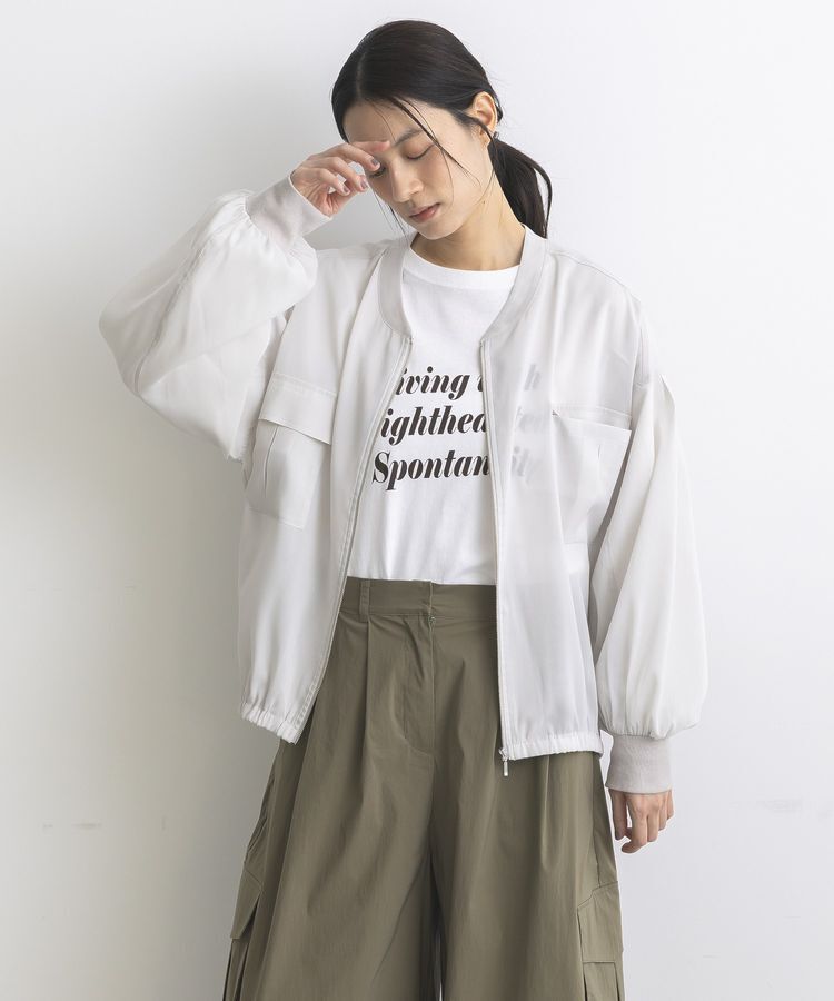 GARAGE OF GOOD CLOTHING「袖口リブシアーブルゾン」|ブルゾン・スタジャン|