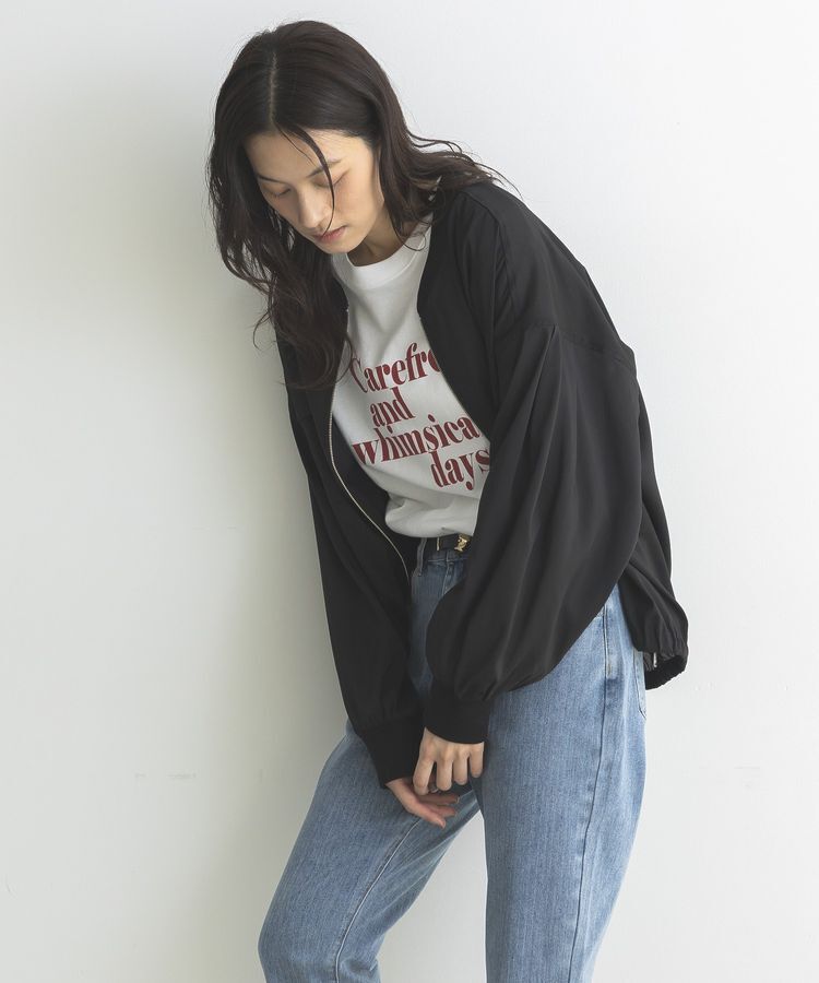 GARAGE OF GOOD CLOTHING「袖口リブシアーブルゾン」|ブルゾン・スタジャン|