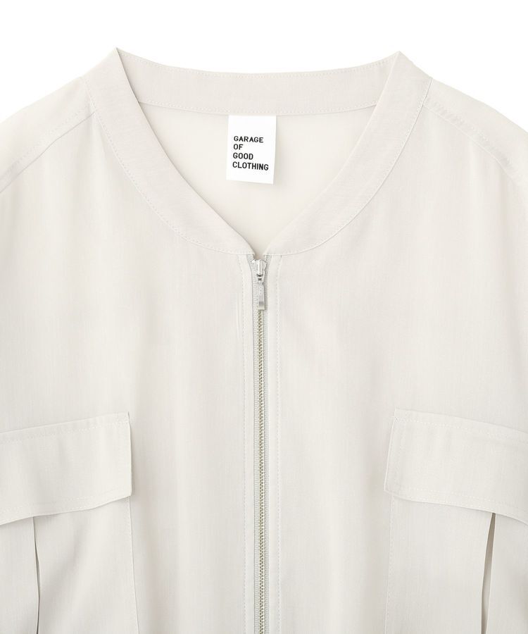 GARAGE OF GOOD CLOTHING「袖口リブシアーブルゾン」|ブルゾン・スタジャン|