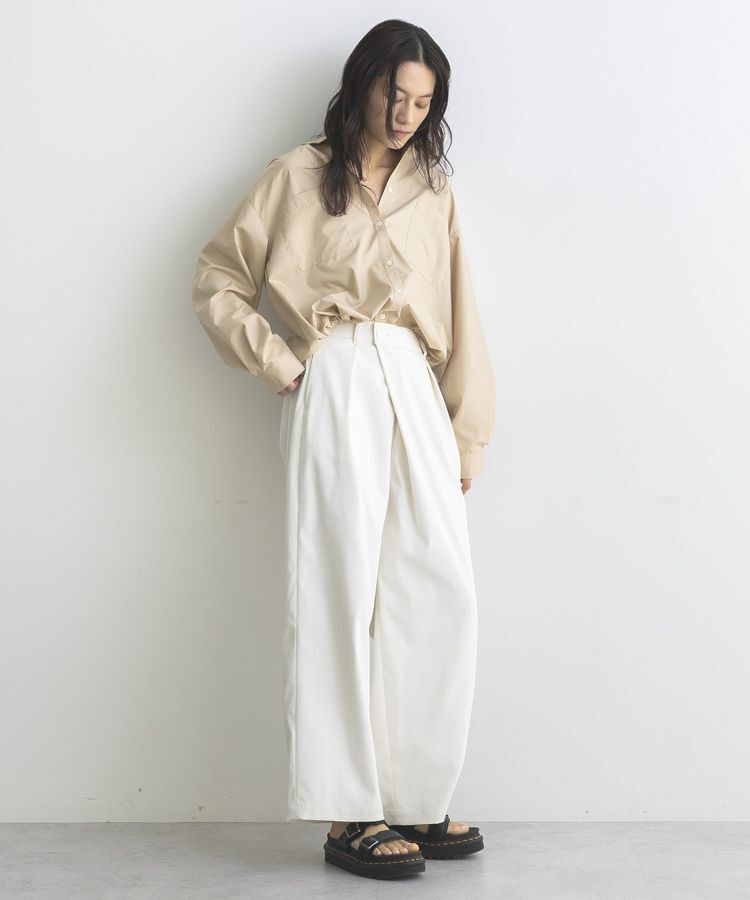 GARAGE OF GOOD CLOTHING「【日本製】アシメタックチノパンツ」|その他|