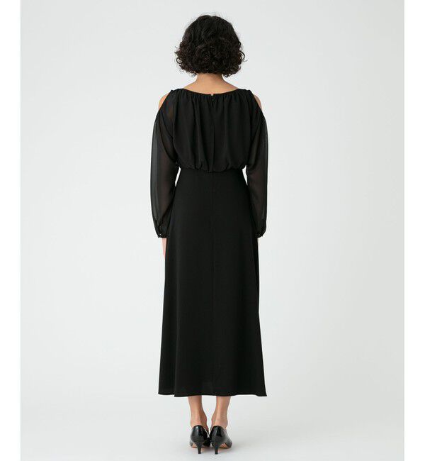 allureville「ドレープドルマンギャザーワンピース」|ワンピース|