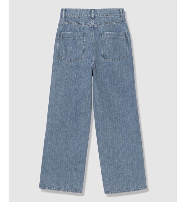 allureville「【ATELIER Line】デニムバギーパンツ」|デニム|