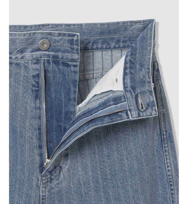 allureville「【ATELIER Line】デニムバギーパンツ」|デニム|