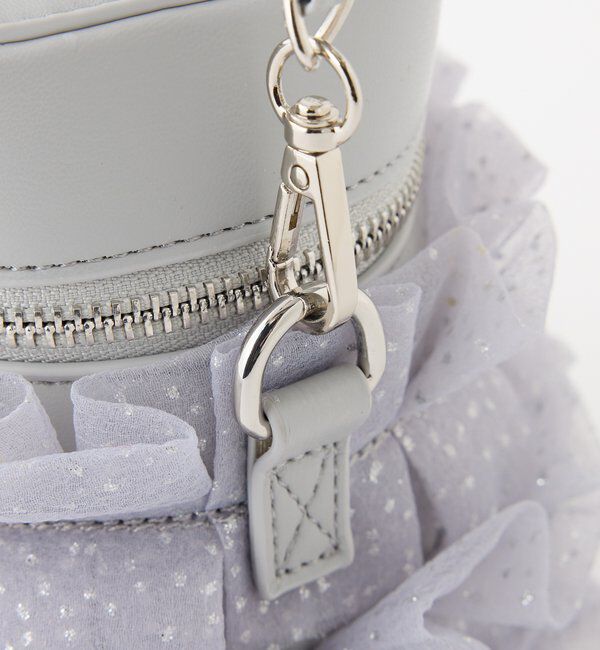  「チュールフリルリボンバニティバッグ」|ショルダー・メッセンジャー|