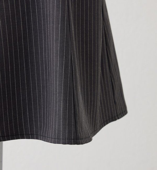  「サイドカット異素材ミニワンピース」|ワンピース|