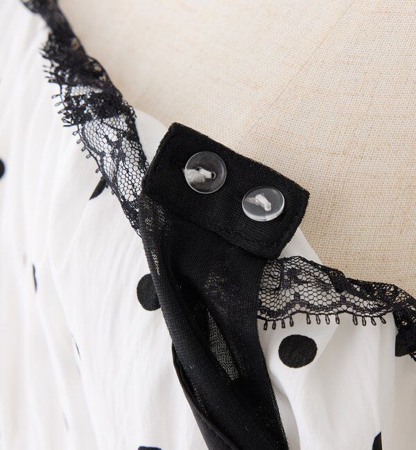  「【SMサイズ展開あり】サイドカットリボンロングキャミワンピ」|ワンピース|