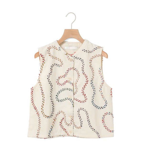 MARMARMAR「MARMARMAR ハンド刺繍ベスト」|ベスト・ジレ|
