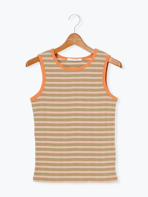 Lugnoncure「マルチボーダータンクトップ《2025summer catalog item》」|タンクトップ|