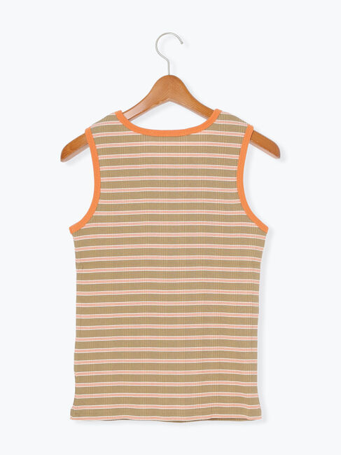 Lugnoncure「マルチボーダータンクトップ《2025summer catalog item》」|タンクトップ|